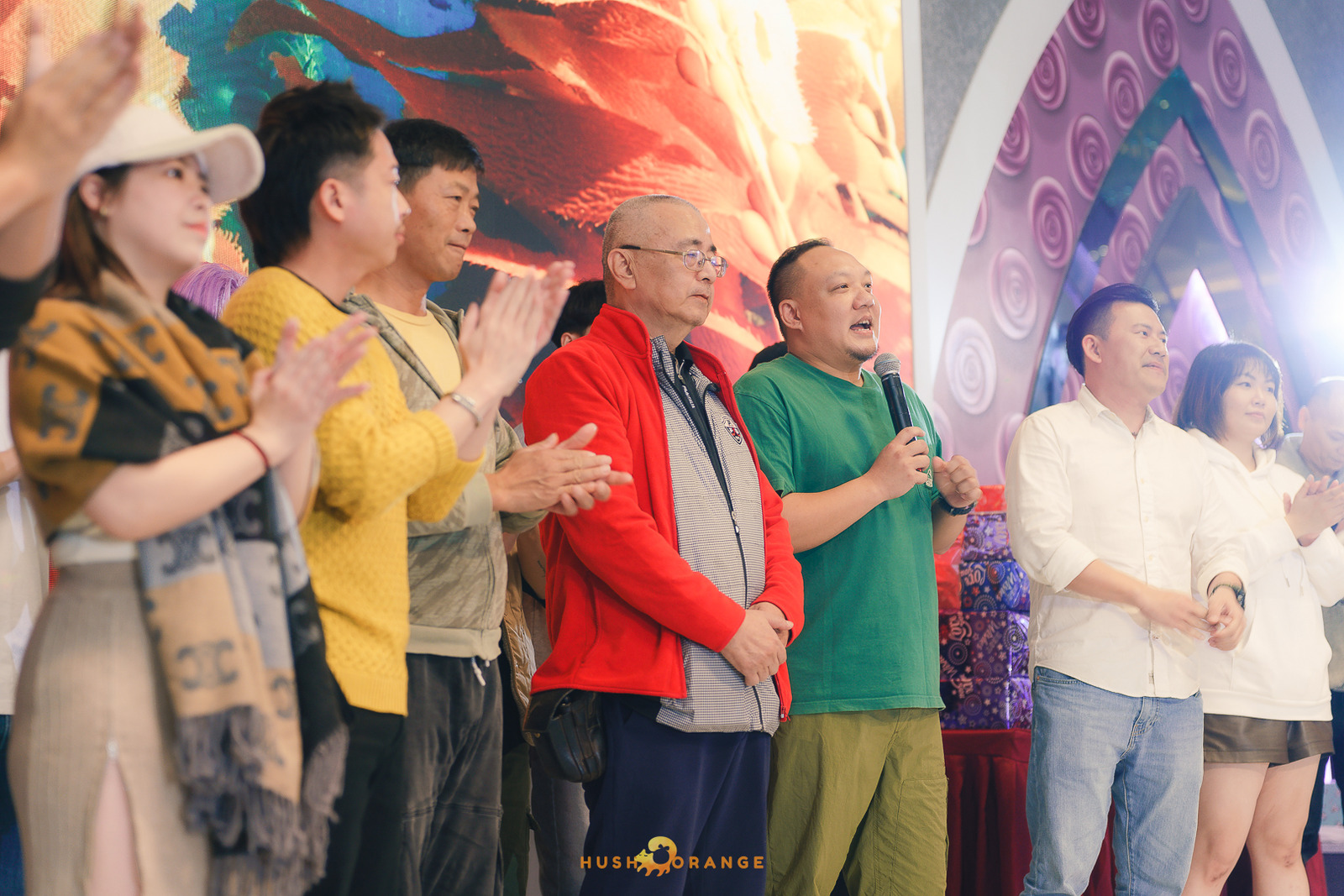 皓橘專業攝影團隊在台中臻悅美饌拍攝里德美學尾牙之活動紀錄畫面，歡迎洽詢相關活動攝影報價