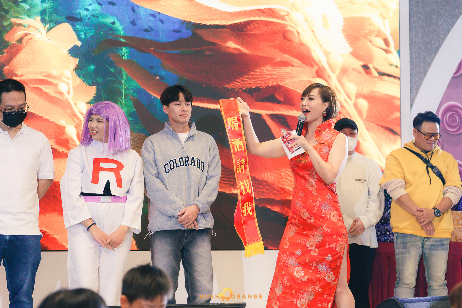 皓橘專業攝影團隊在台中臻悅美饌拍攝里德美學尾牙之活動紀錄畫面，歡迎洽詢相關活動攝影報價