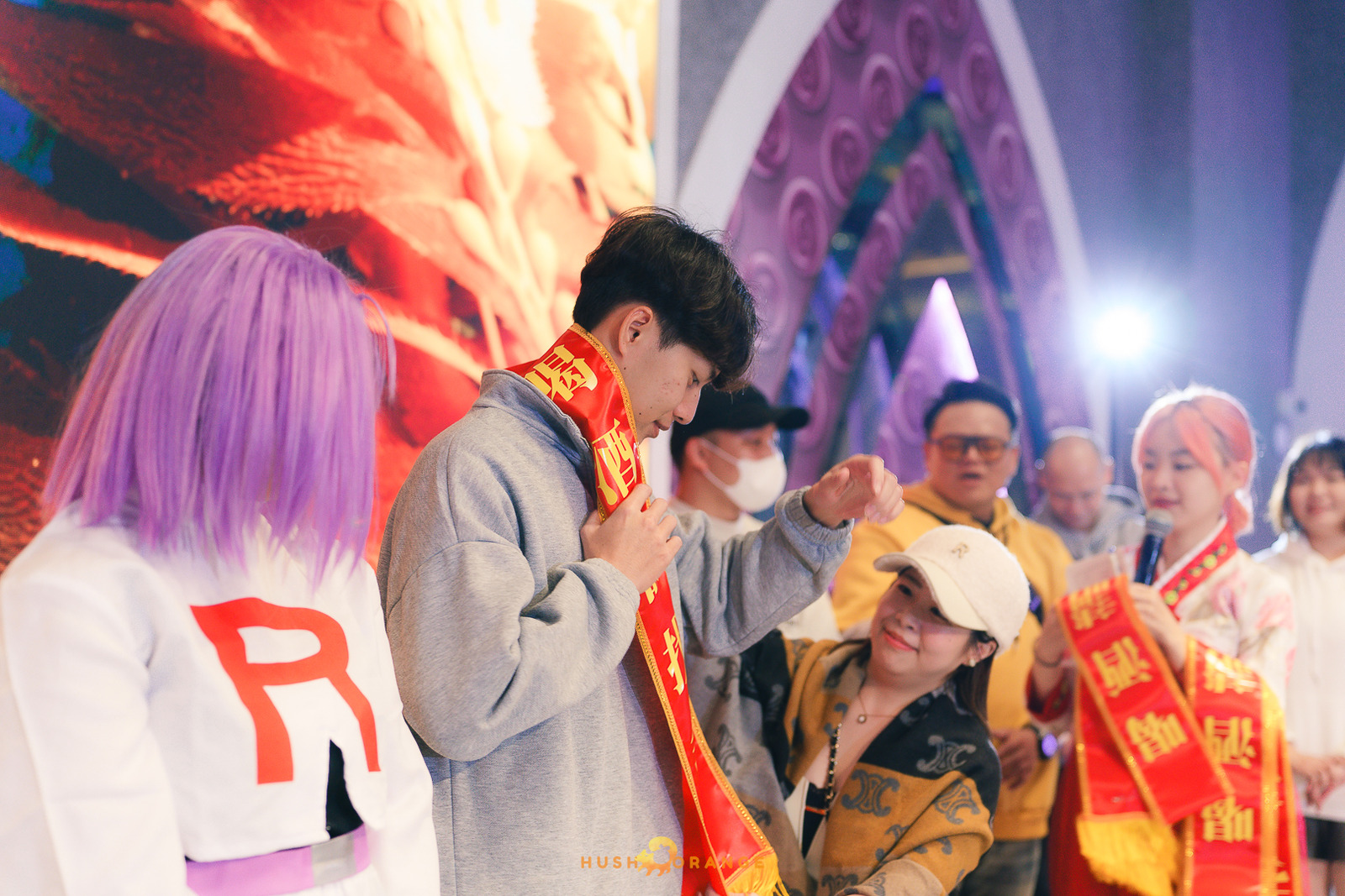 皓橘專業攝影團隊在台中臻悅美饌拍攝里德美學尾牙之活動紀錄畫面，歡迎洽詢相關活動攝影報價