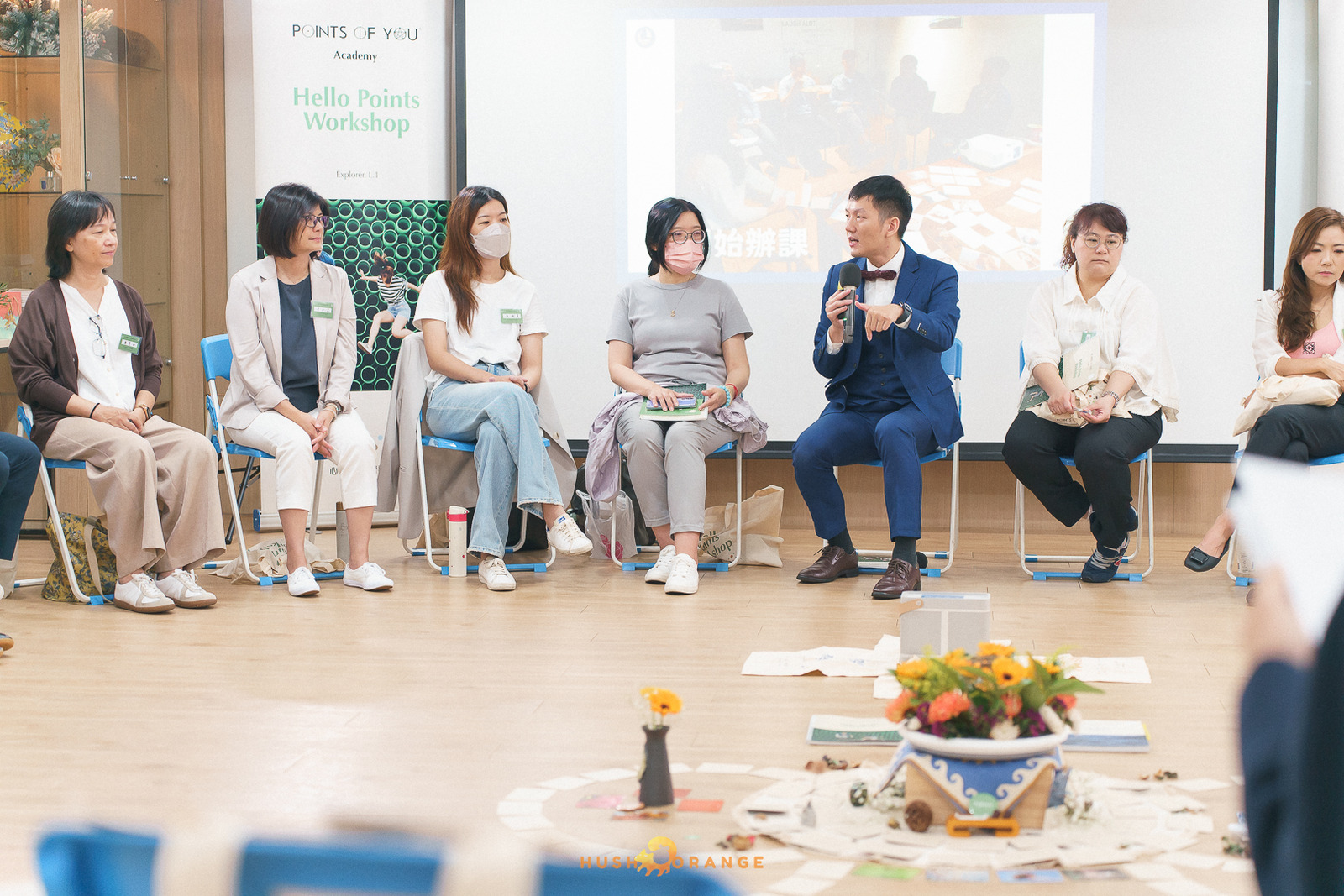 專業攝影團隊皓橘攝影拍攝心流逸境牌卡課程活動記錄，詢問活動攝影報價