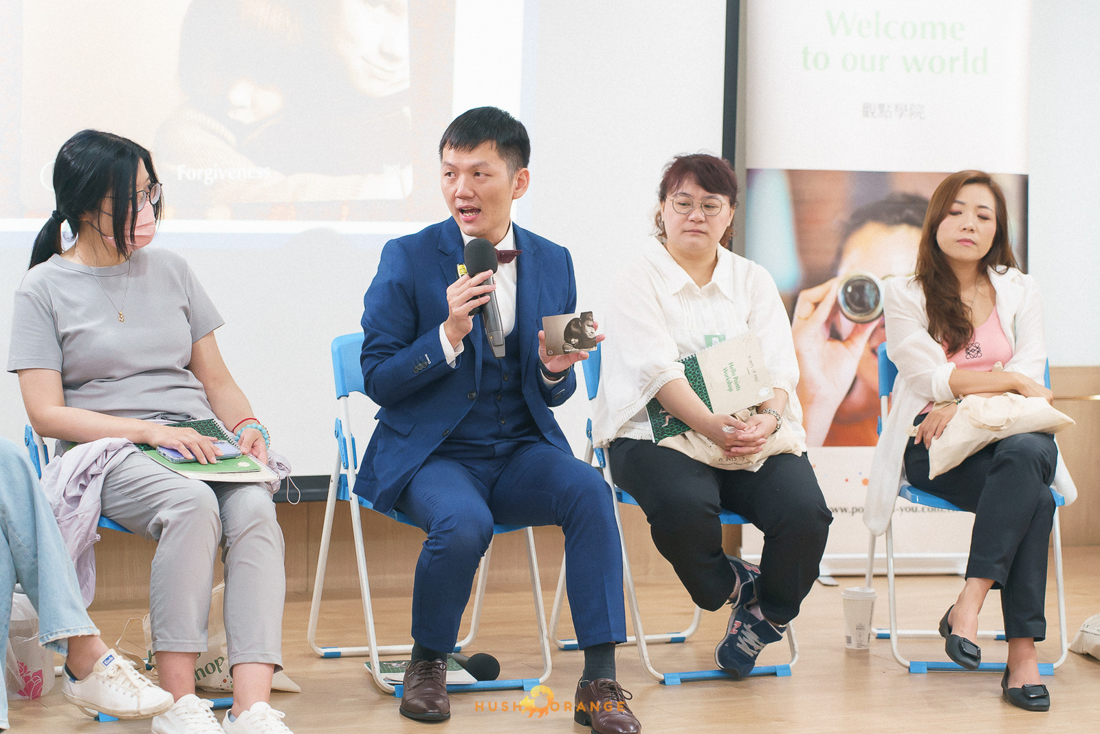 專業攝影團隊皓橘攝影拍攝心流逸境牌卡課程活動記錄，詢問活動攝影報價