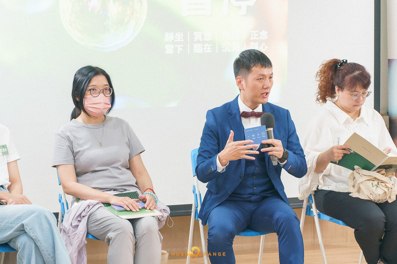 專業攝影團隊皓橘攝影拍攝心流逸境牌卡課程活動記錄，詢問活動攝影報價
