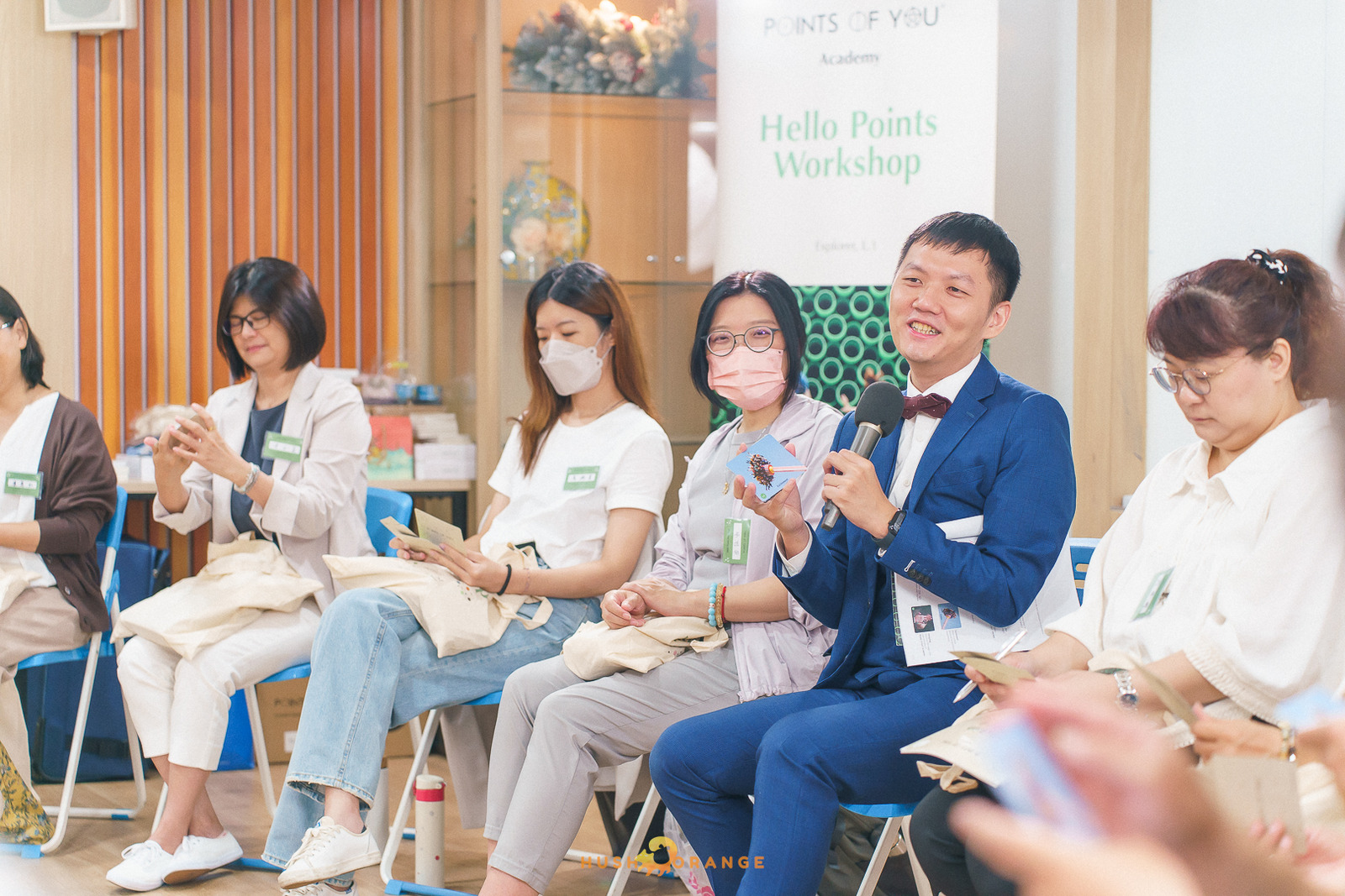 專業攝影團隊皓橘攝影拍攝心流逸境牌卡課程活動記錄，詢問活動攝影報價