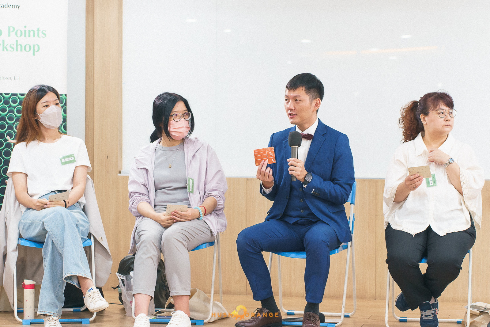 專業攝影團隊皓橘攝影拍攝心流逸境牌卡課程活動記錄，詢問活動攝影報價