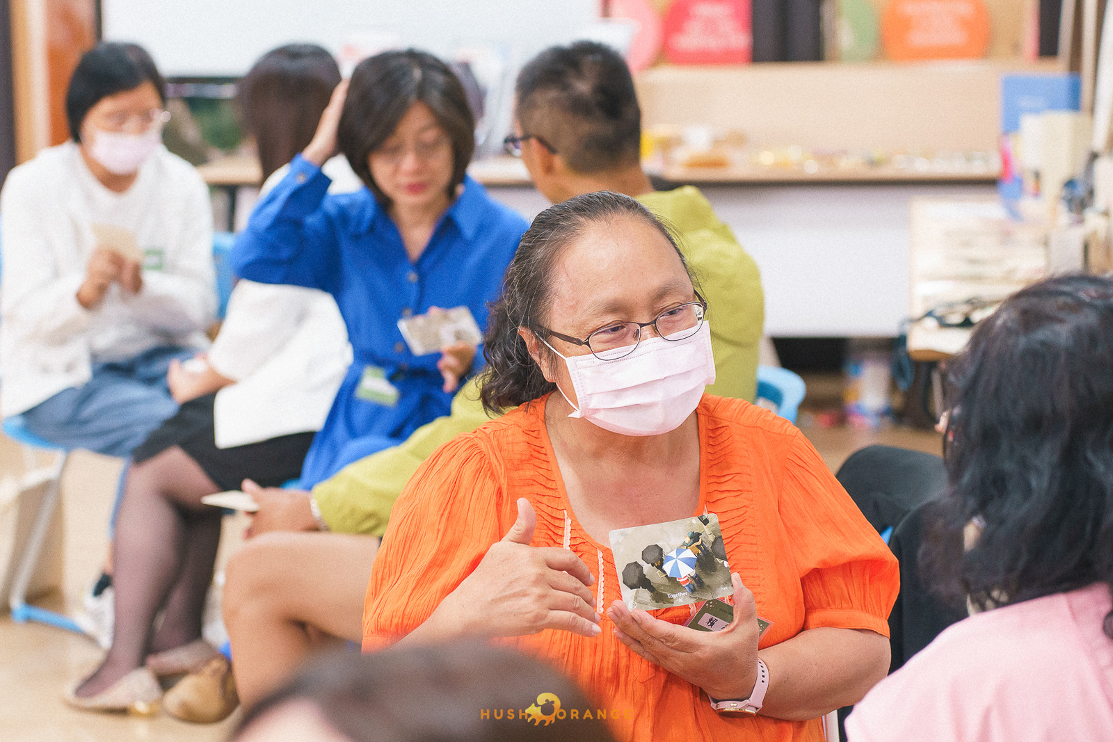 專業攝影團隊皓橘攝影拍攝心流逸境牌卡課程活動記錄，詢問活動攝影報價