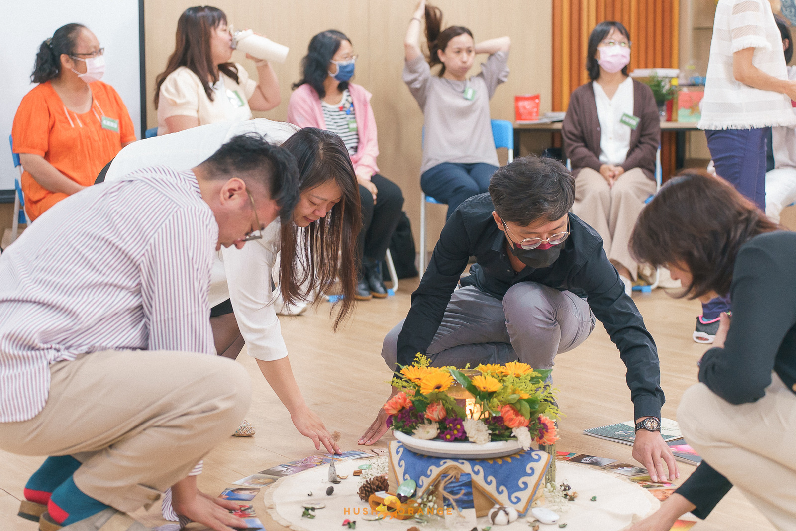 專業攝影團隊皓橘攝影拍攝心流逸境牌卡課程活動記錄，詢問活動攝影報價