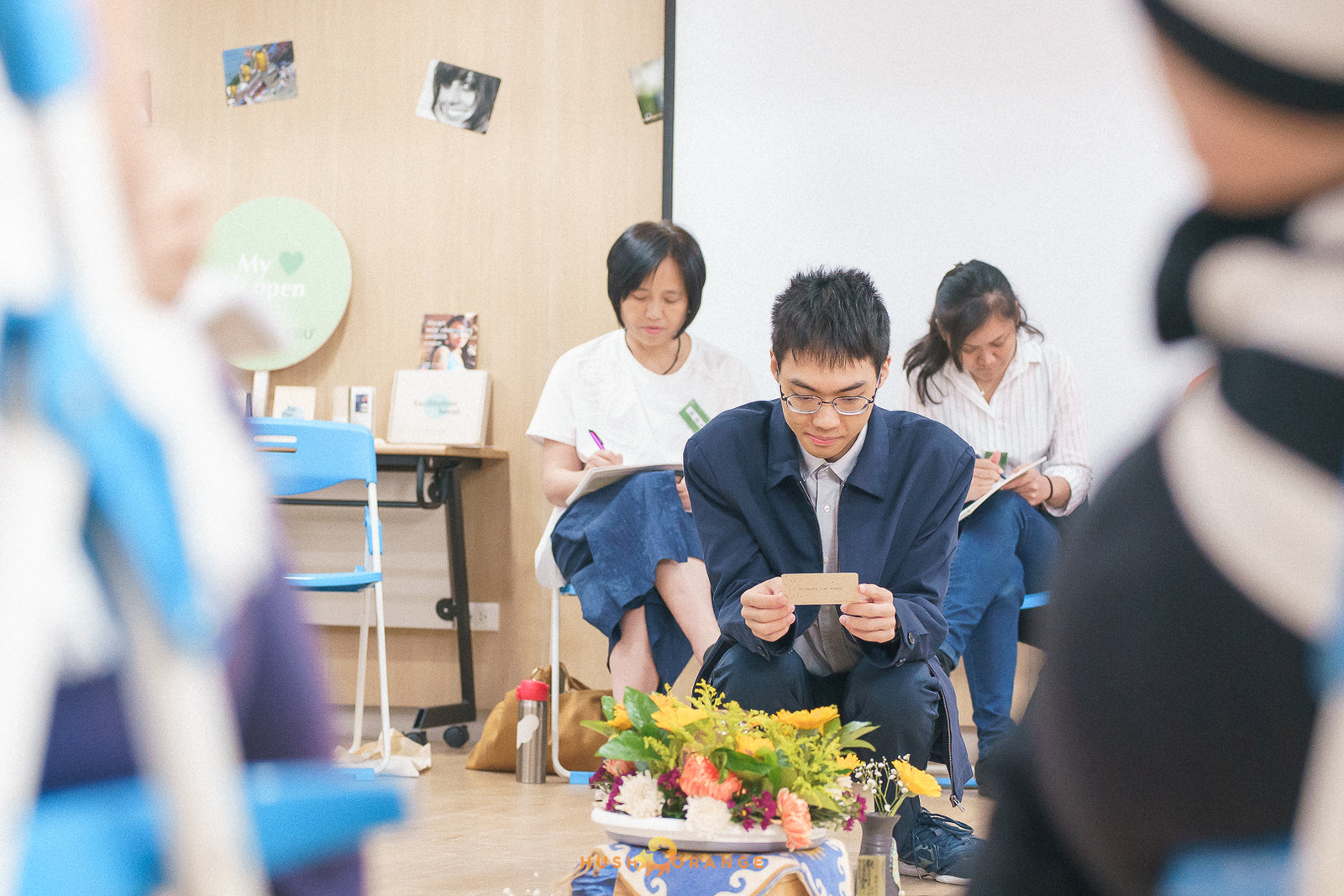 專業攝影團隊皓橘攝影拍攝心流逸境牌卡課程活動記錄，詢問活動攝影報價