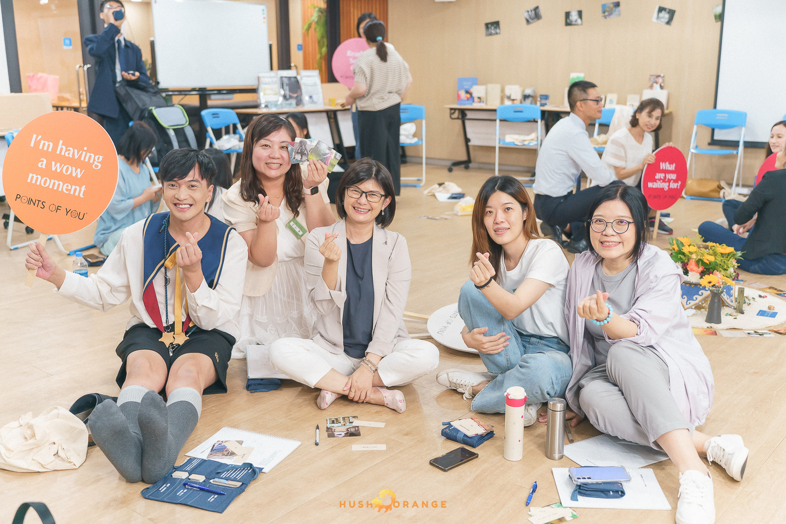 專業攝影團隊皓橘攝影拍攝心流逸境牌卡課程活動記錄，詢問活動攝影報價