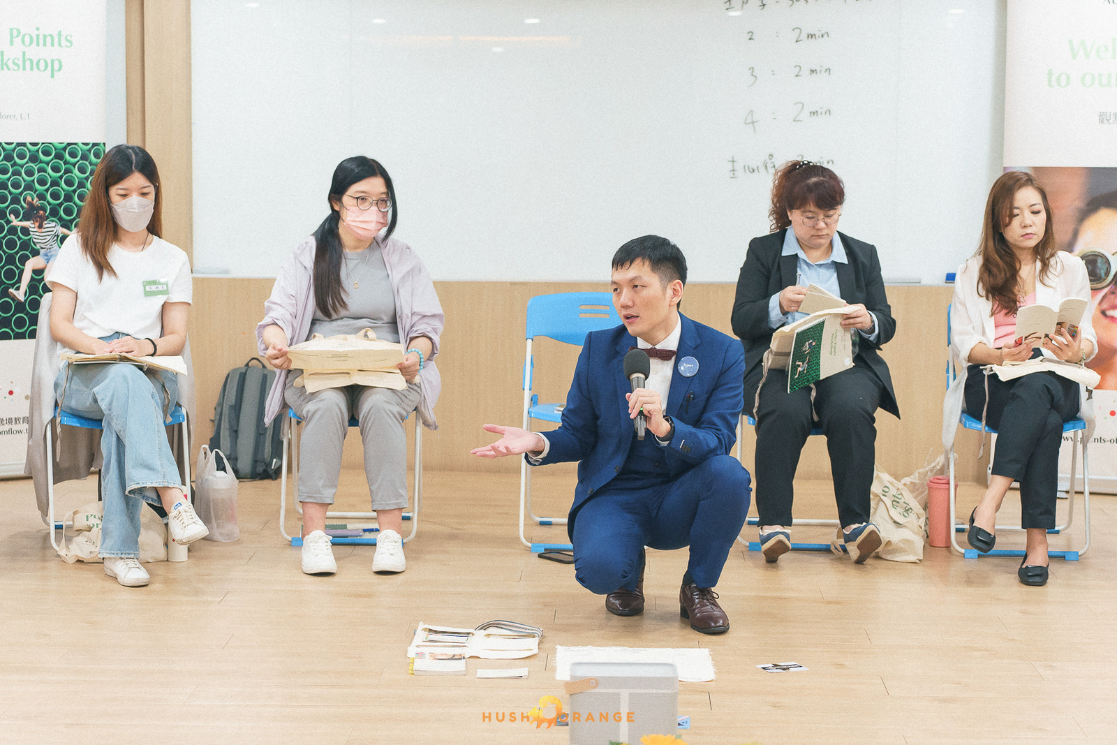 專業攝影團隊皓橘攝影拍攝心流逸境牌卡課程活動記錄，詢問活動攝影報價