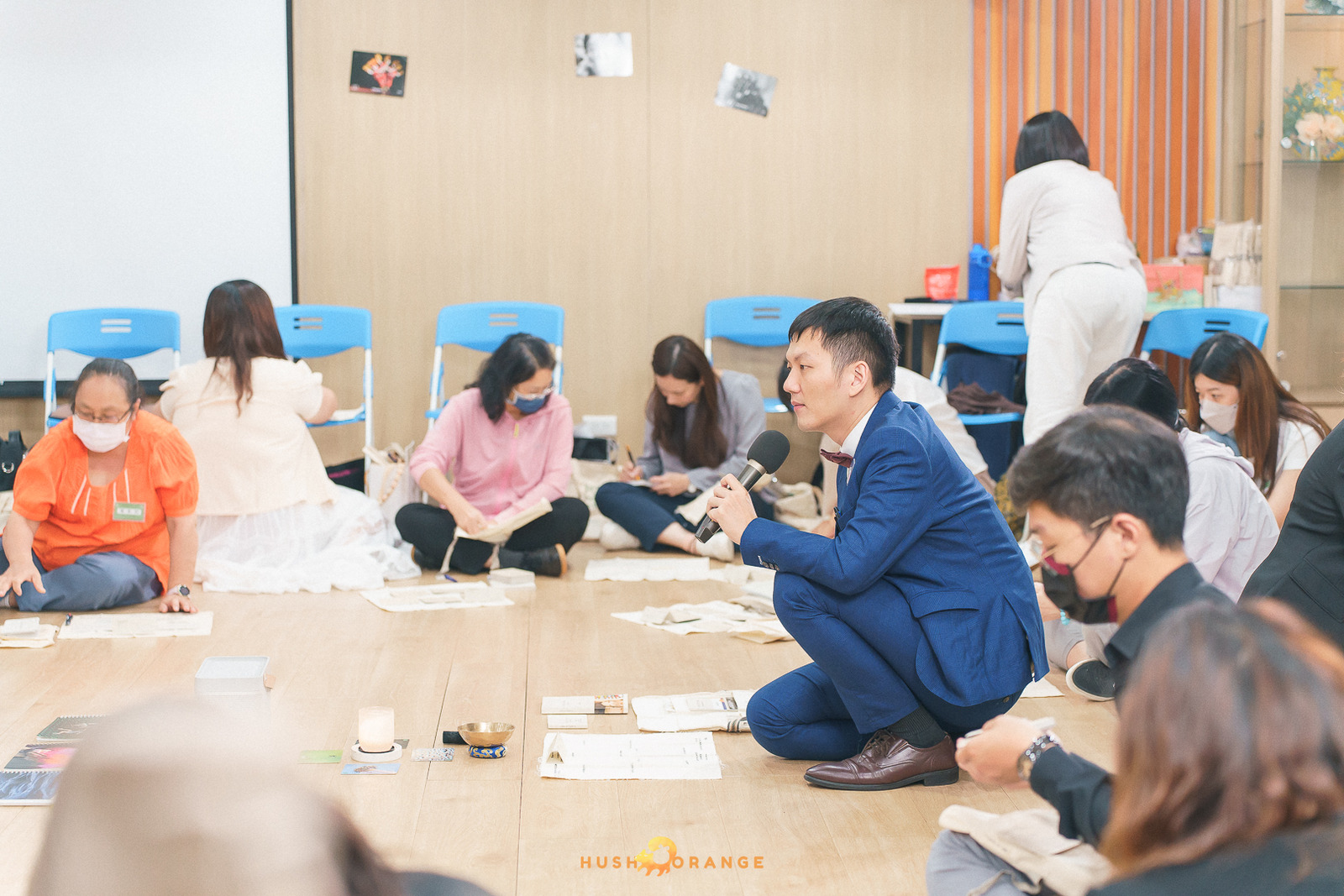 專業攝影團隊皓橘攝影拍攝心流逸境牌卡課程活動記錄，詢問活動攝影報價