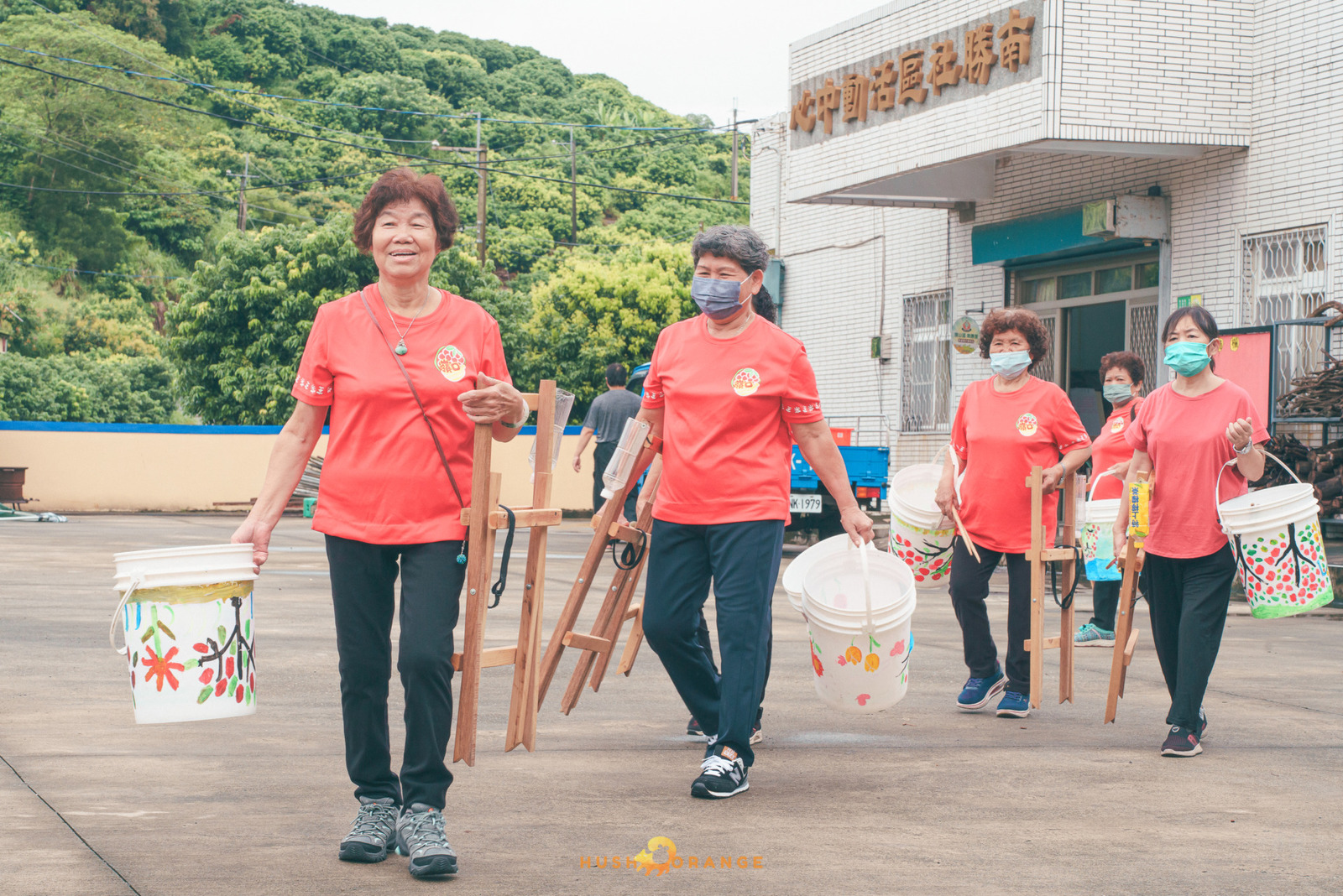 皓橘專業攝影團隊在高雄美濃拍攝雷科科技公司雷科三六美荔樂活家庭日之活動紀錄畫面，歡迎洽詢相關活動攝影報價