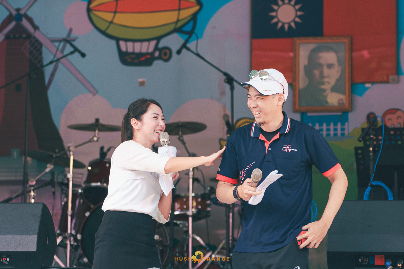 皓橘專業攝影團隊在高雄美濃拍攝雷科科技公司雷科三六美荔樂活家庭日之活動紀錄畫面，歡迎洽詢相關活動攝影報價