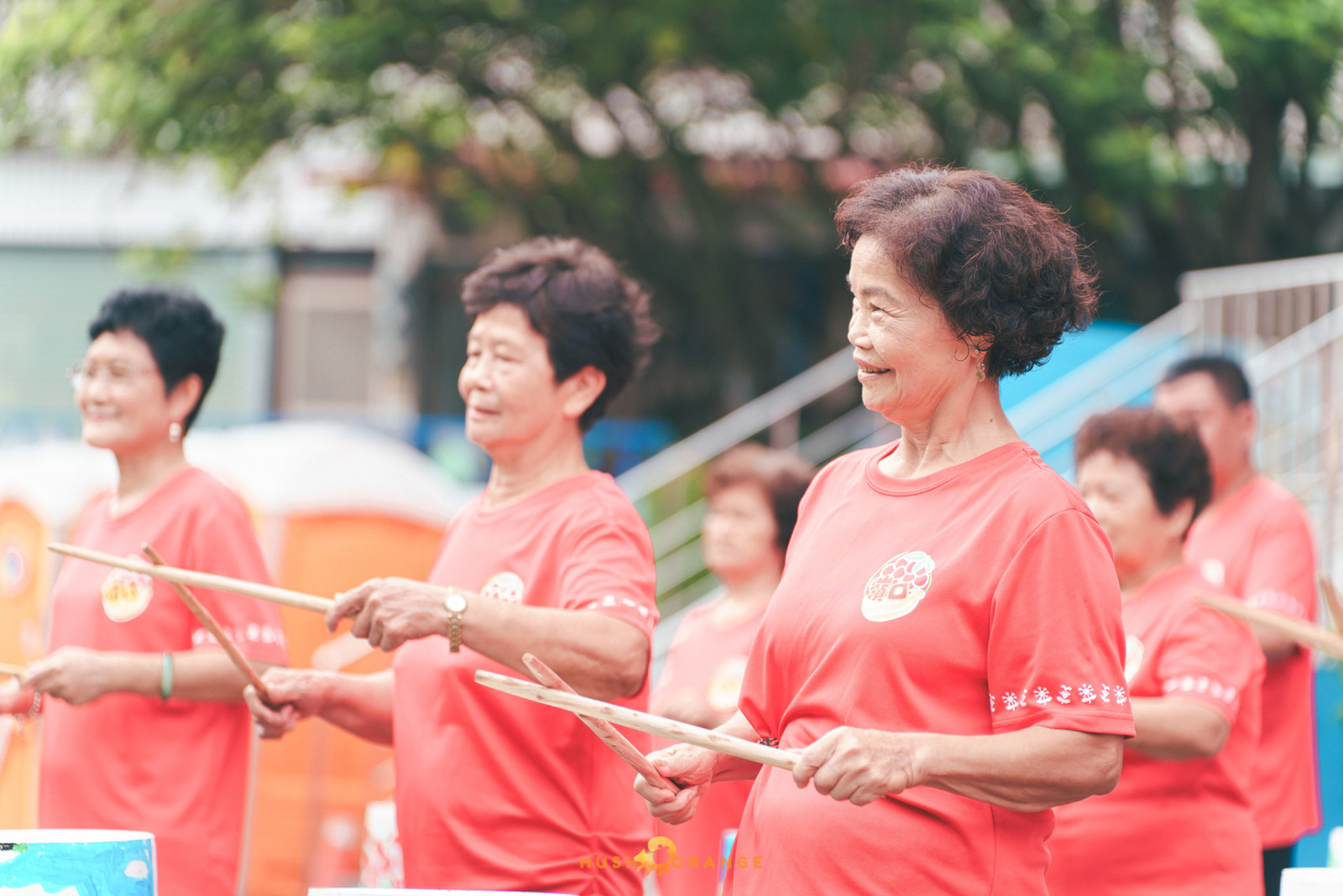 皓橘專業攝影團隊在高雄美濃拍攝雷科科技公司雷科三六美荔樂活家庭日之活動紀錄畫面，歡迎洽詢相關活動攝影報價