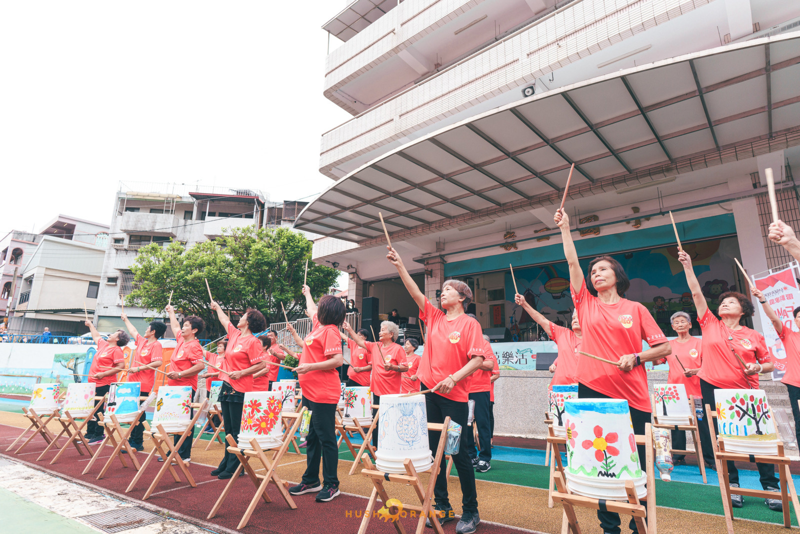 皓橘專業攝影團隊在高雄美濃拍攝雷科科技公司雷科三六美荔樂活家庭日之活動紀錄畫面，歡迎洽詢相關活動攝影報價