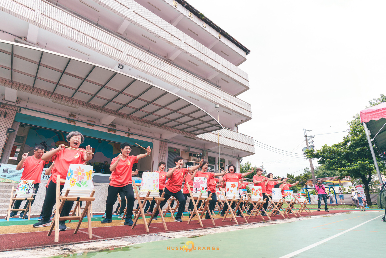 皓橘專業攝影團隊在高雄美濃拍攝雷科科技公司雷科三六美荔樂活家庭日之活動紀錄畫面，歡迎洽詢相關活動攝影報價