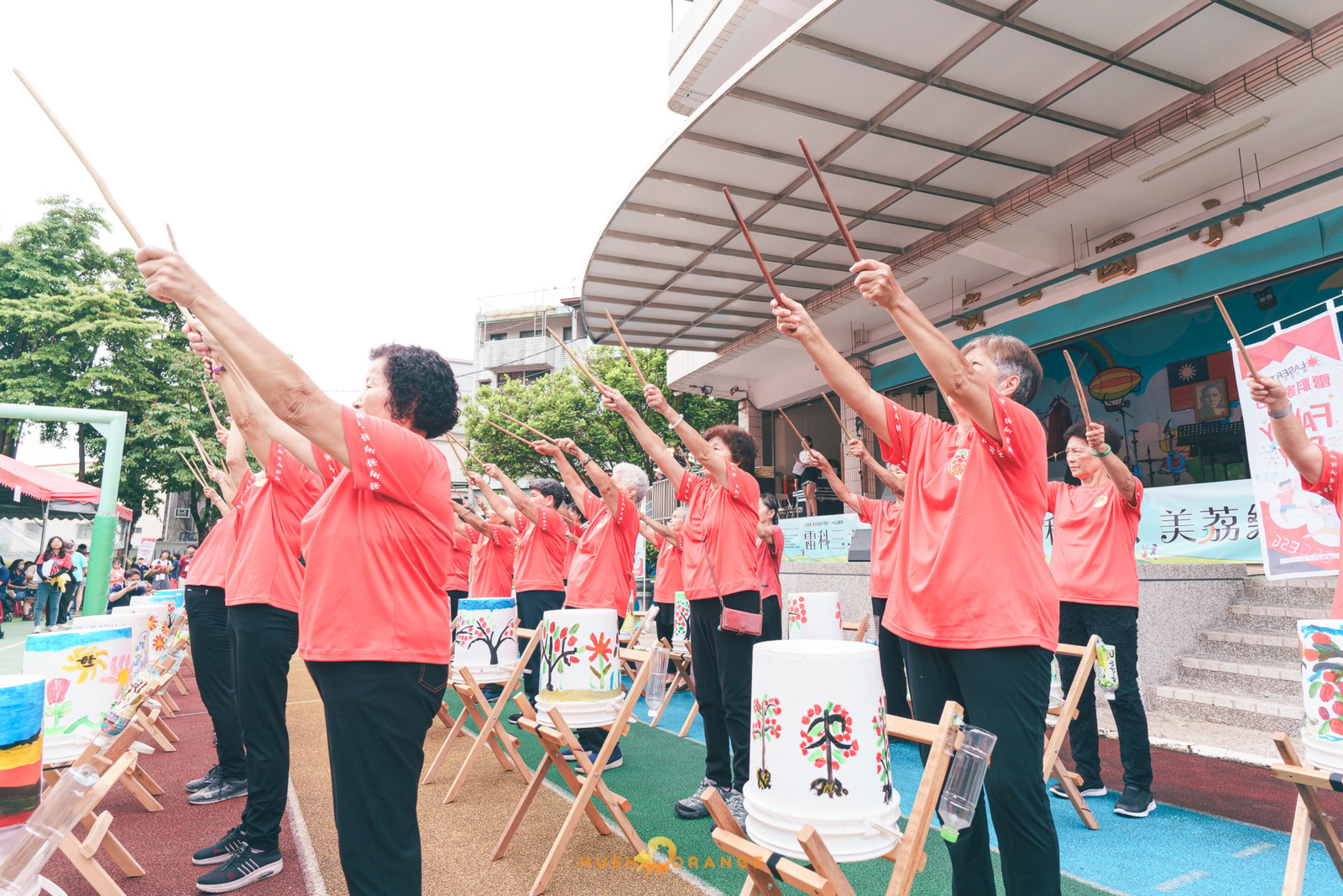 皓橘專業攝影團隊在高雄美濃拍攝雷科科技公司雷科三六美荔樂活家庭日之活動紀錄畫面，歡迎洽詢相關活動攝影報價
