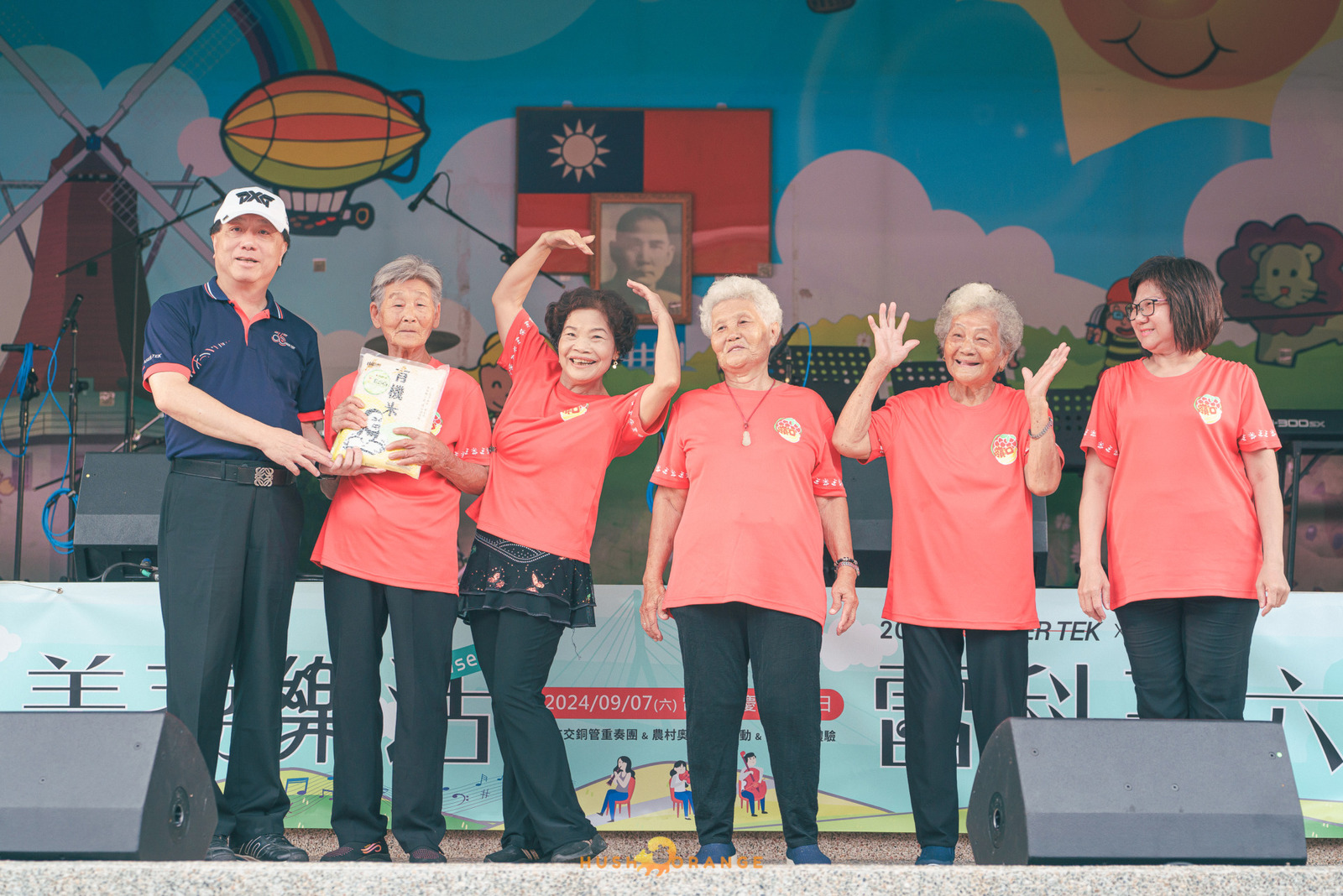 皓橘專業攝影團隊在高雄美濃拍攝雷科科技公司雷科三六美荔樂活家庭日之活動紀錄畫面，歡迎洽詢相關活動攝影報價