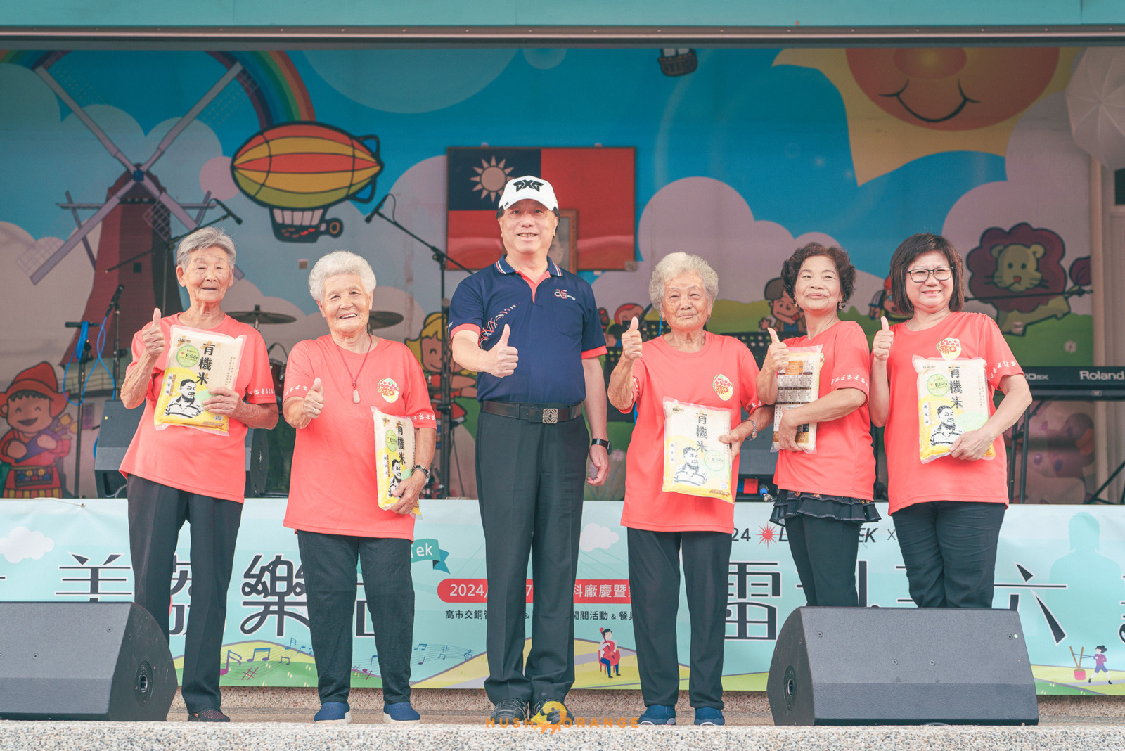 皓橘專業攝影團隊在高雄美濃拍攝雷科科技公司雷科三六美荔樂活家庭日之活動紀錄畫面，歡迎洽詢相關活動攝影報價