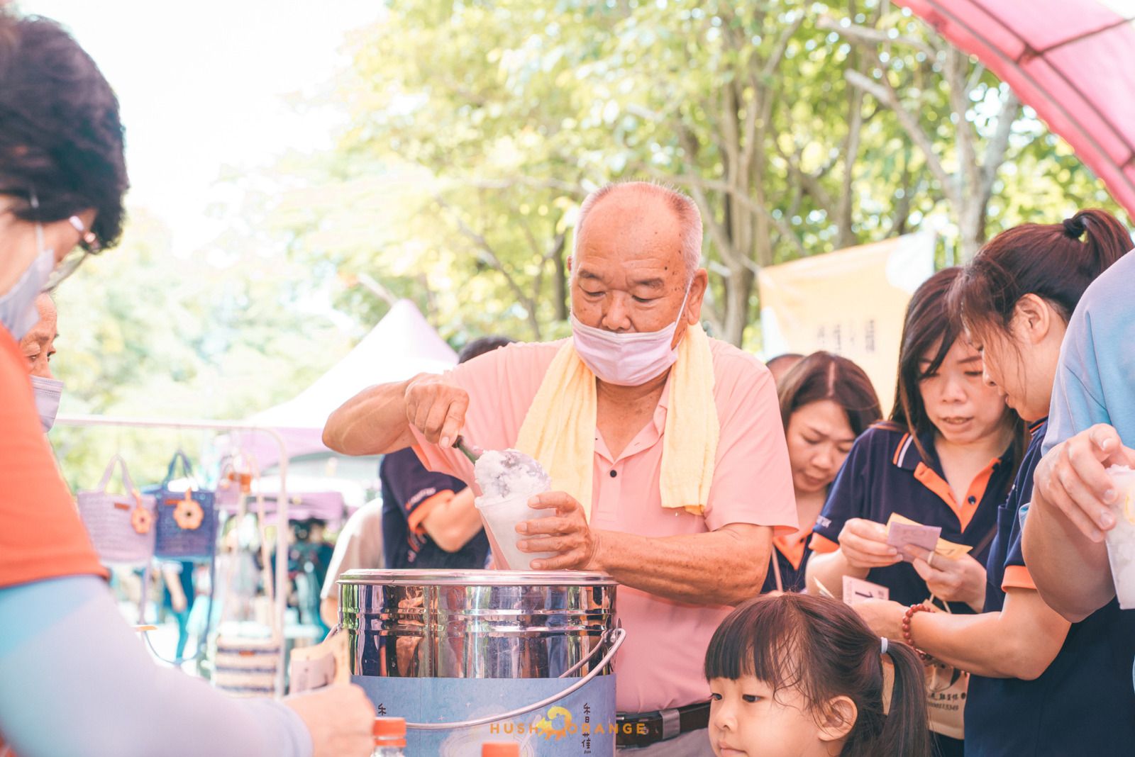 皓橘專業攝影團隊在高雄美濃拍攝雷科科技公司雷科三六美荔樂活家庭日之活動紀錄畫面，歡迎洽詢相關活動攝影報價