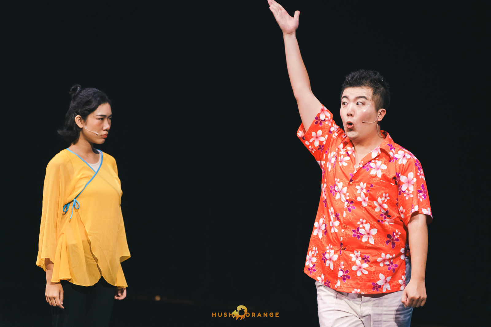 專業攝影團隊皓橘攝影在苗栗中正堂拍攝惠風舞蹈工作室的舞蹈演出編出客家夢活動記錄，詢問活動攝影報價
