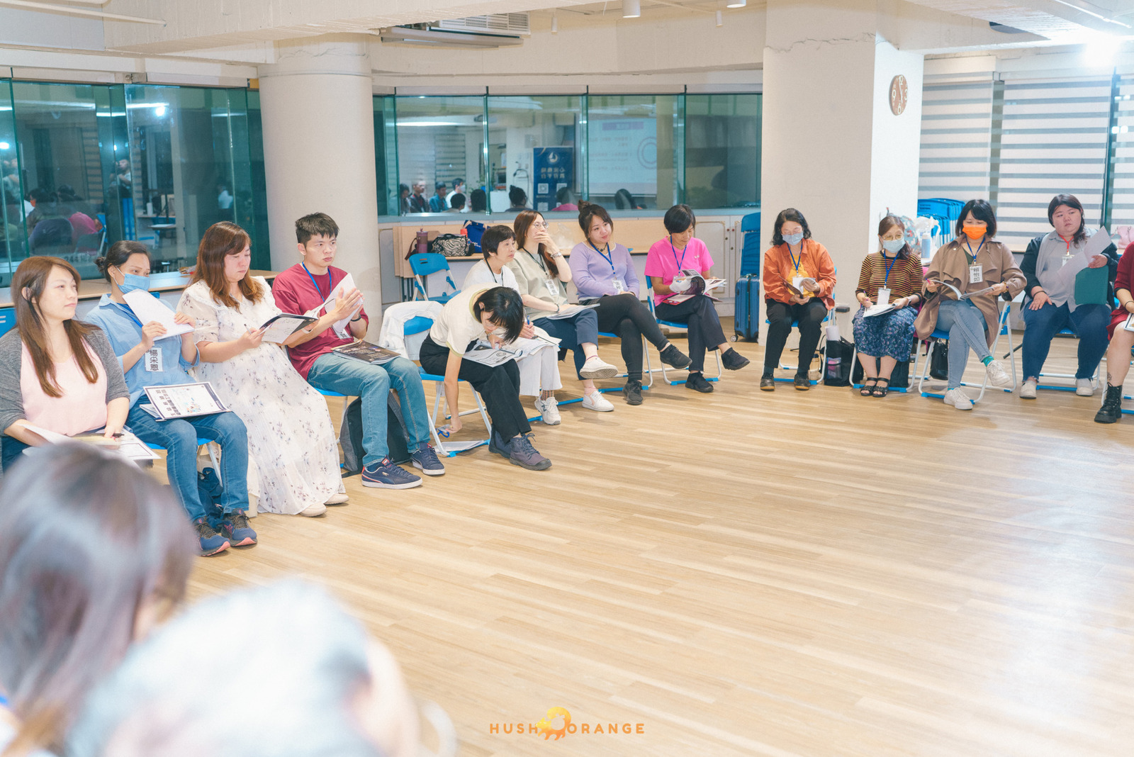 專業攝影團隊皓橘攝影拍攝心流逸境薩提爾課程活動記錄，詢問活動攝影報價