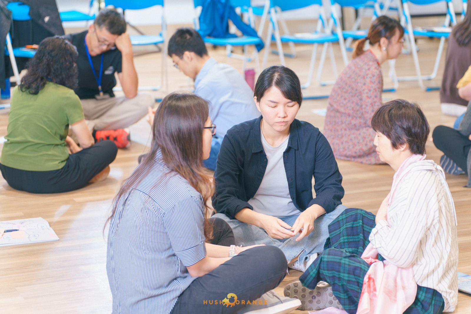 專業攝影團隊皓橘攝影拍攝心流逸境薩提爾課程活動記錄，詢問活動攝影報價