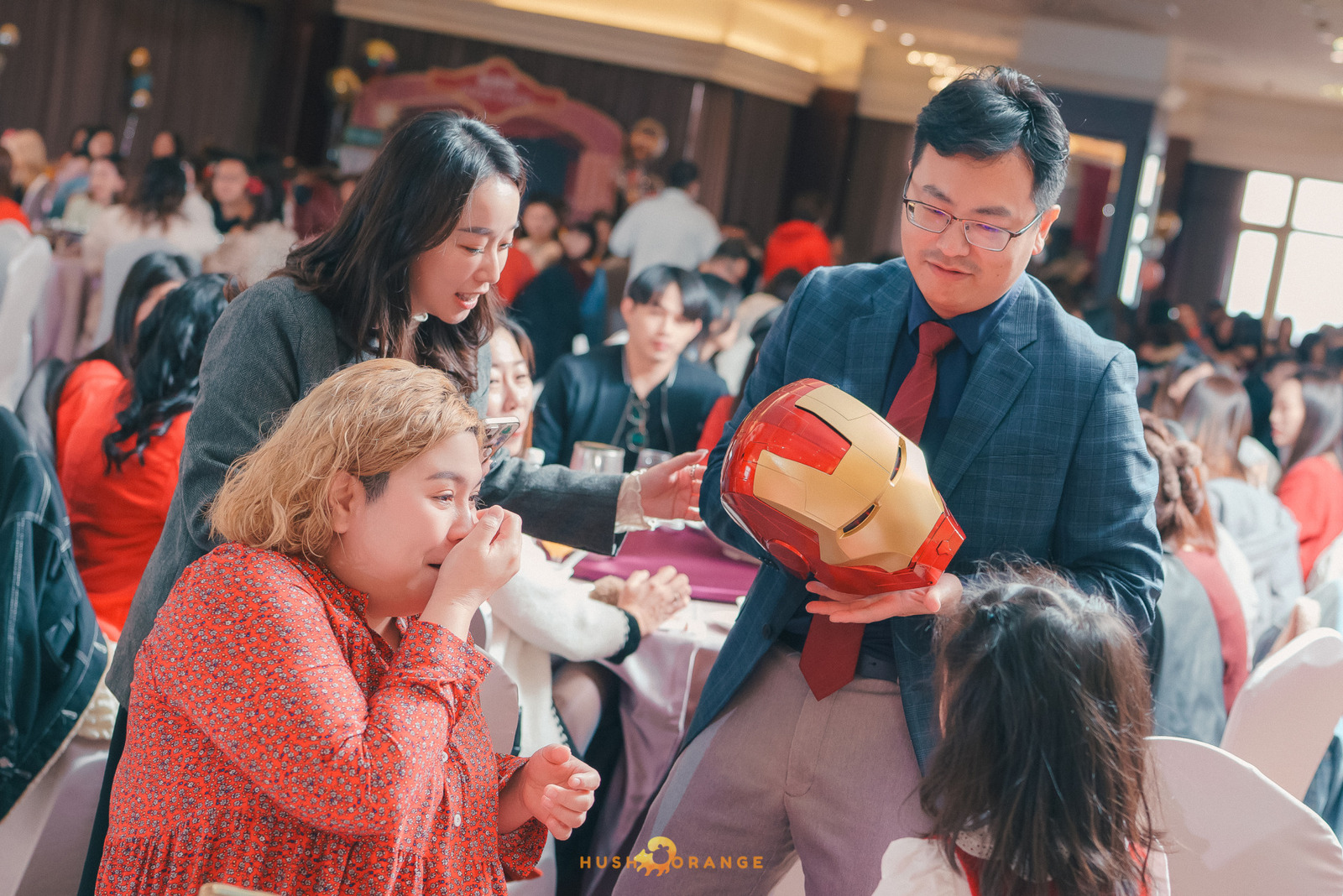 皓橘專業攝影團隊在台中福華大飯店拍攝富頡國際公司春酒之活動紀錄畫面，歡迎洽詢相關活動攝影報價