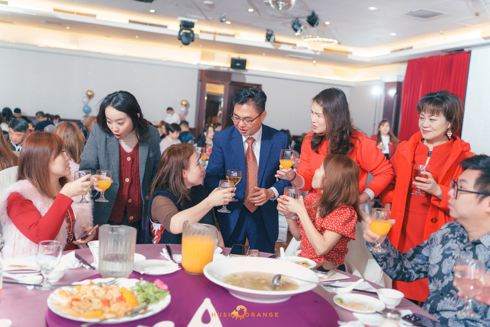皓橘專業攝影團隊在台中福華大飯店拍攝富頡國際公司春酒之活動紀錄畫面，歡迎洽詢相關活動攝影報價