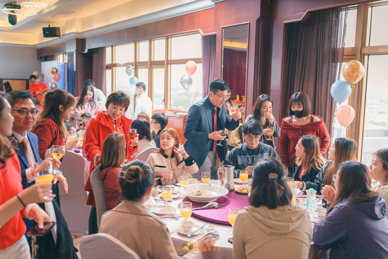 皓橘專業攝影團隊在台中福華大飯店拍攝富頡國際公司春酒之活動紀錄畫面，歡迎洽詢相關活動攝影報價