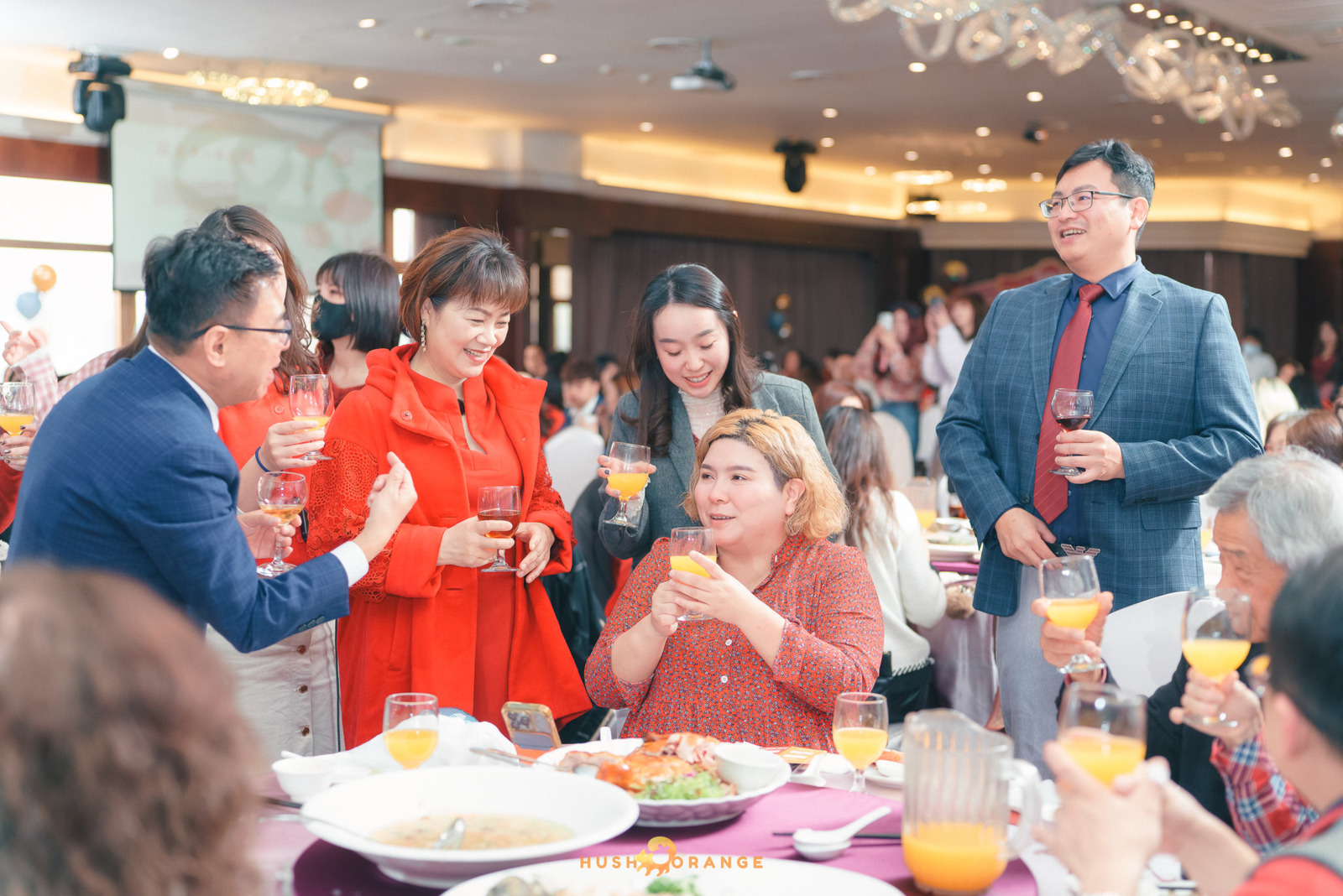 皓橘專業攝影團隊在台中福華大飯店拍攝富頡國際公司春酒之活動紀錄畫面，歡迎洽詢相關活動攝影報價