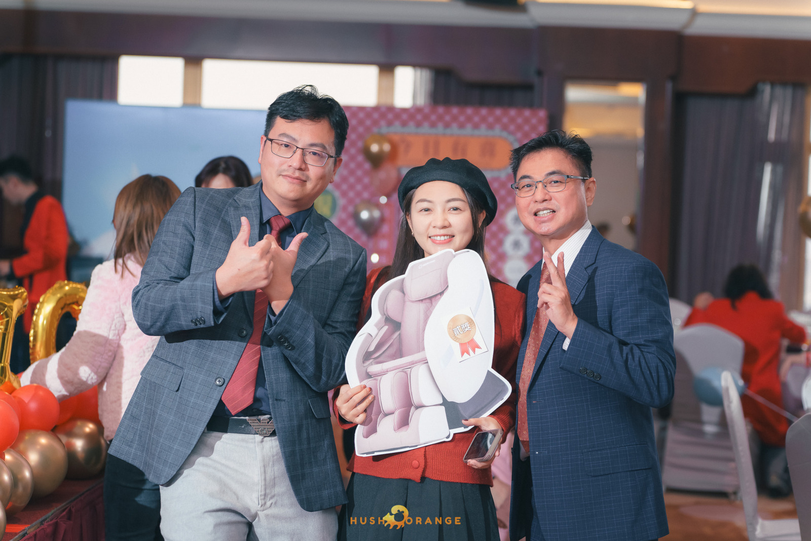 皓橘專業攝影團隊在台中福華大飯店拍攝富頡國際公司春酒之活動紀錄畫面，歡迎洽詢相關活動攝影報價