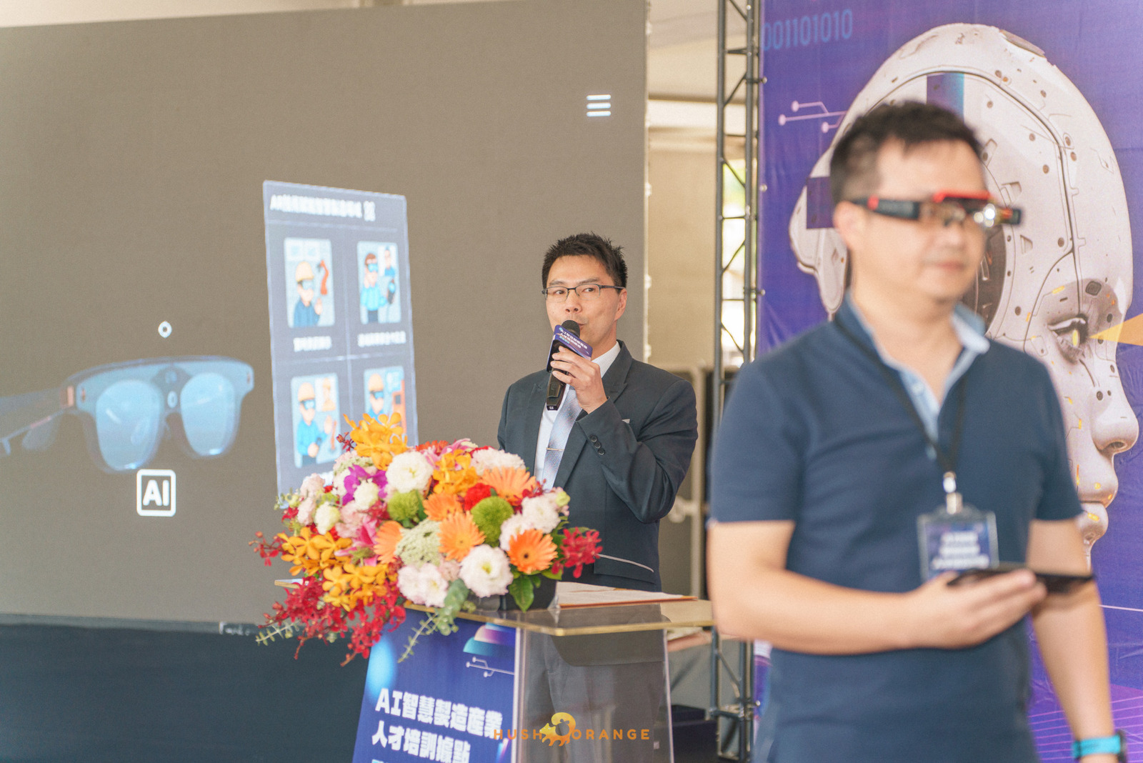 專業攝影團隊皓橘攝影拍攝高雄科技大學的AI智慧製造產業人才培訓據點啟動儀式活動記錄，詢問活動攝影報價