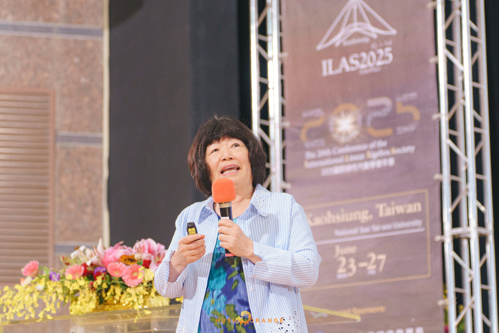 專業攝影團隊皓橘攝影在中山大學拍攝 2025 國際線性代數年會之活動紀錄畫面，歡迎洽詢相關活動攝影報價