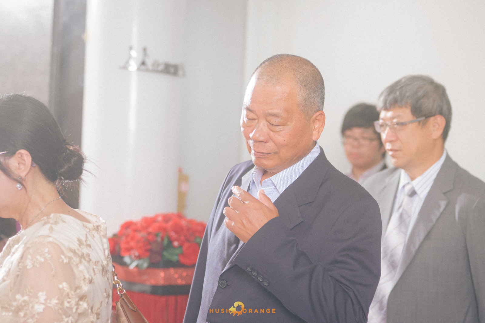 皓橘專業攝影團隊在屏東阿菊食堂拍攝新人婚禮之活動紀錄畫面，捕捉下新人間及家人間珍貴的瞬間，歡迎洽詢相關活動攝影報價