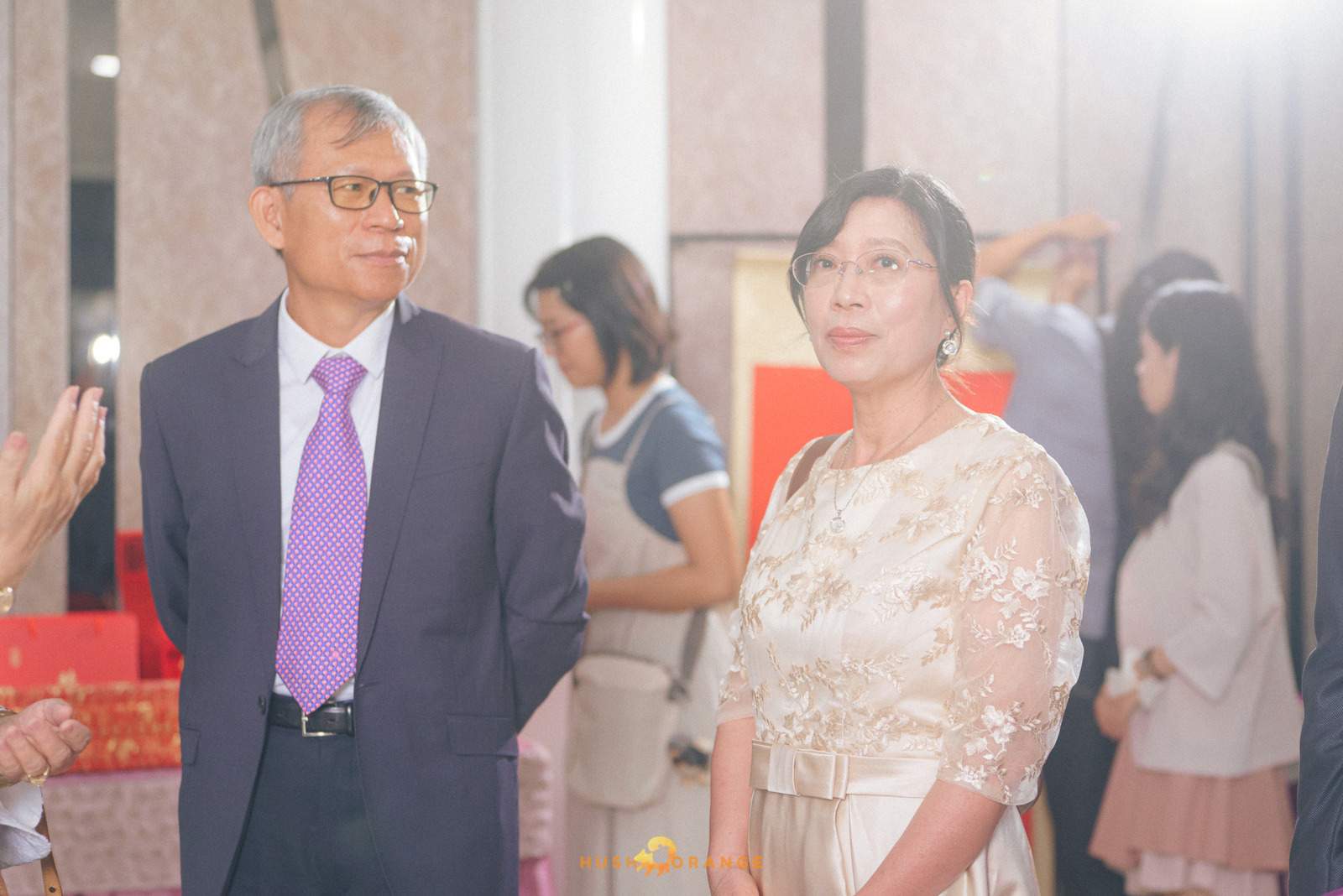 皓橘專業攝影團隊在屏東阿菊食堂拍攝新人婚禮之活動紀錄畫面，捕捉下新人間及家人間珍貴的瞬間，歡迎洽詢相關活動攝影報價