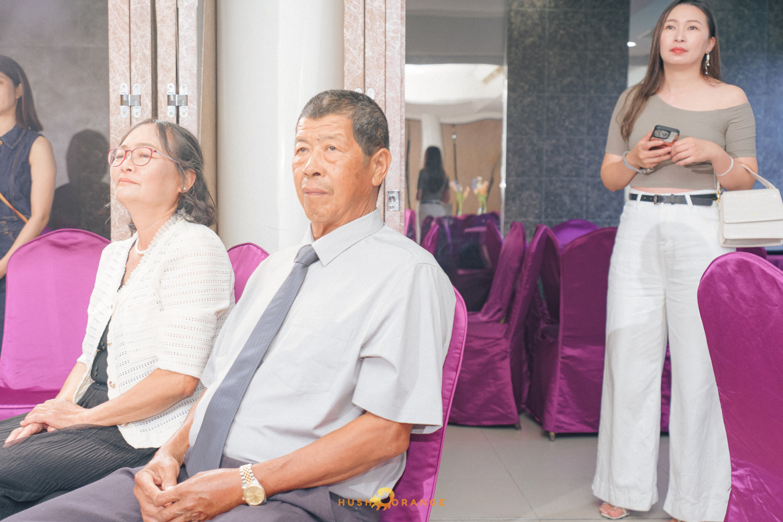 皓橘專業攝影團隊在屏東阿菊食堂拍攝新人婚禮之活動紀錄畫面，捕捉下新人間及家人間珍貴的瞬間，歡迎洽詢相關活動攝影報價