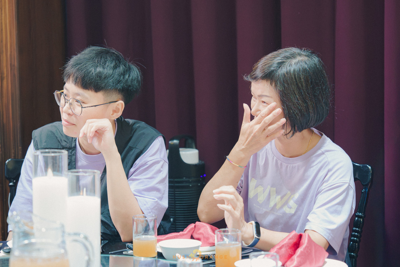 皓橘專業攝影團隊在高雄老新台菜十全店拍攝新人婚禮之活動紀錄畫面，捕捉跨國婚姻的美麗瞬間，歡迎洽詢相關活動攝影報價